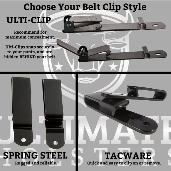 Cloud Tuck Hybrid- The Best IWB Hybrid Holster - Silver-Infused, Antimicrobial