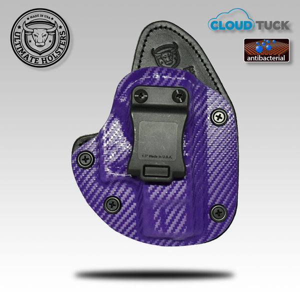 Cloud Tuck Rapid Holster- The Best, Most Comfortable Single Clip IWB Hybrid Holster -Anti-bacterial