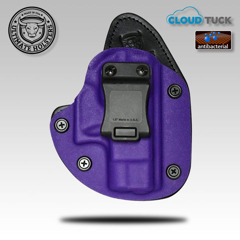 Cloud Tuck Rapid Holster- The Best, Most Comfortable Single Clip IWB Hybrid Holster -Anti-bacterial