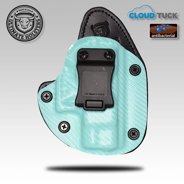 Cloud Tuck Rapid Holster- The Best, Most Comfortable Single Clip IWB Hybrid Holster -Anti-bacterial