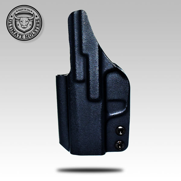 Smith and Wesson EZ9 Minimalist IWB Holster with Ulticlip3 - Black - Right Hand- Quick Ship