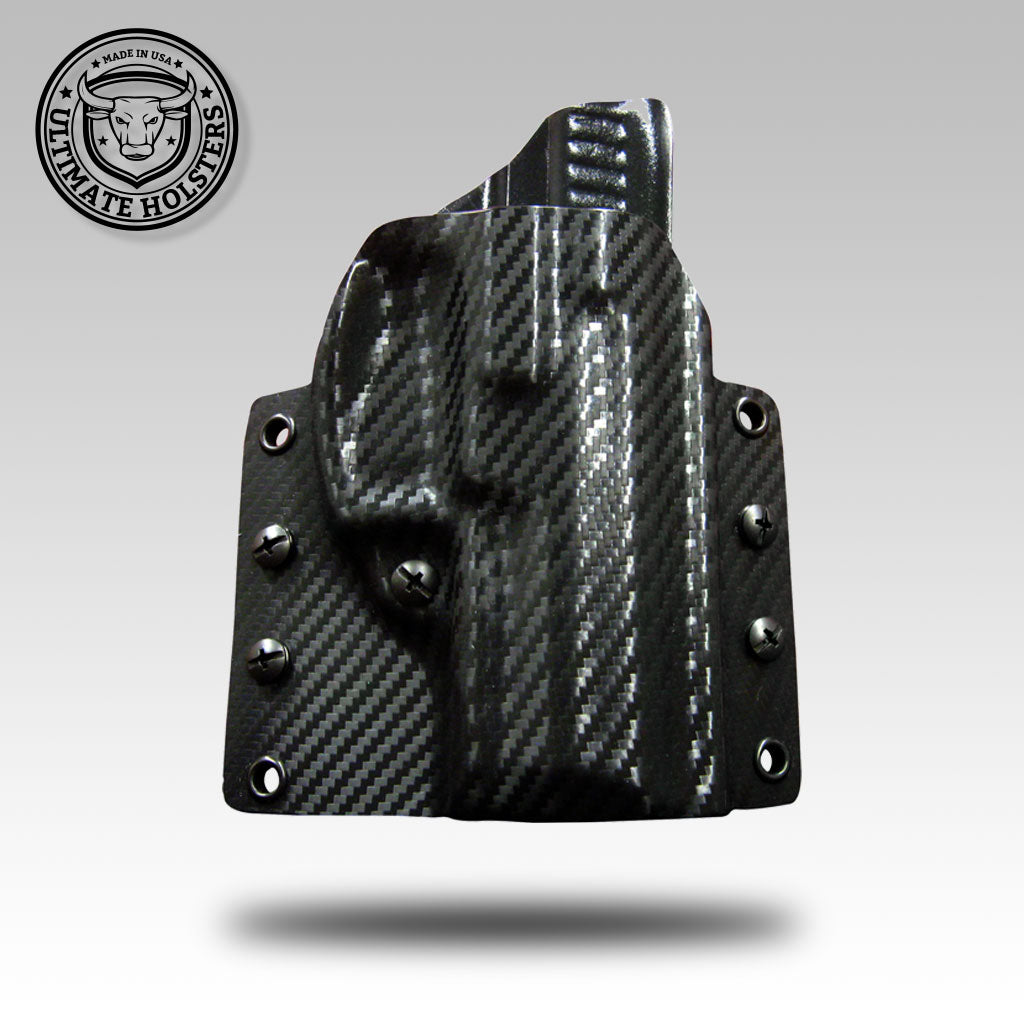 Ultimate Glock Pancake Holster  - 1 OWB Holster That Works For All Of Your Glocks!  17 / 19 / 22 / 23 / 26 / 27