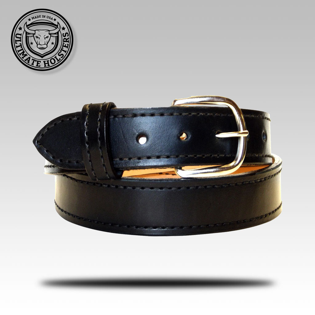 The Best Gun Belt- Ultimate Quality US Made Carry Belt - Black and Brown Ultimate Holsters The Best Gun Belt- Ultimate Quality US Made Carry Belt - Black and Brown Ultimate Holsters