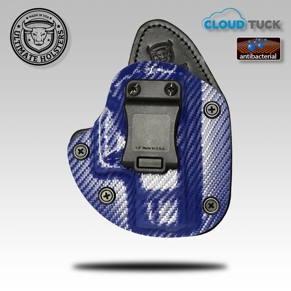 Cloud Tuck Rapid Holster- The Best, Most Comfortable Single Clip IWB Hybrid Holster -Anti-bacterial